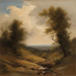 a landscape by Alexander Fedosav