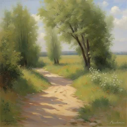 a landscape by Alexandr Averin