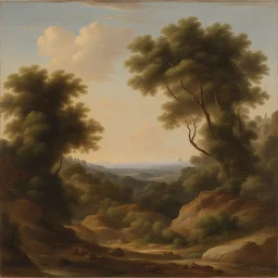 a landscape by Alexandre Antigna