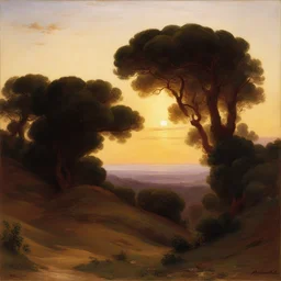 a landscape by Alexandre Cabanel