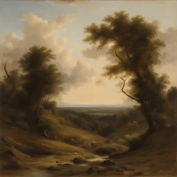 a landscape by Alexandre Jacovleff