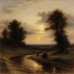 a landscape by Alexei Harlamoff