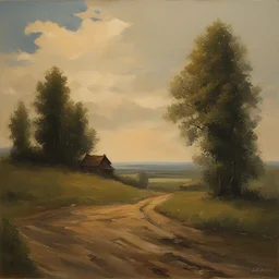 a landscape by Alexey Kurbatov