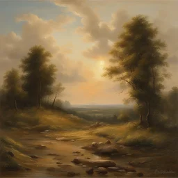 a landscape by Alexis Gritchenko