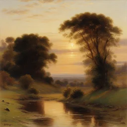 a landscape by Alfred Augustus Glendening