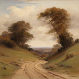 a landscape by Alfred Parsons