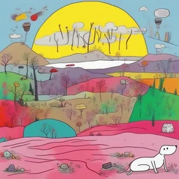 a landscape by Allie Brosh