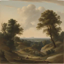 a landscape by Amédée Guillemin