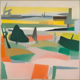 a landscape by Amy Sillman