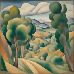a landscape by André Lhote