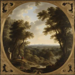 a landscape by Andre-Charles Boulle