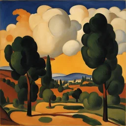 a landscape by Andre Derain