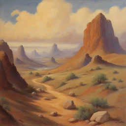 a landscape by Andre Norton