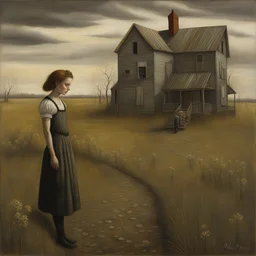 a landscape by Andrea Kowch