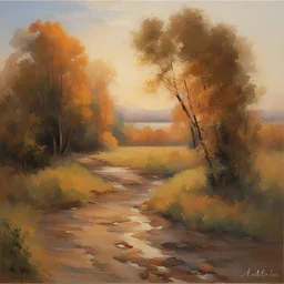 a landscape by Andrei Markin