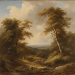 a landscape by Andrew Boog Faithfull