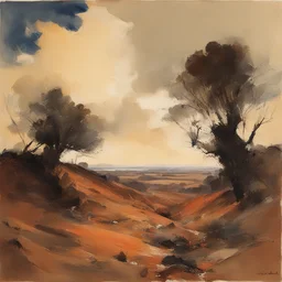 a landscape by Andrew Robinson