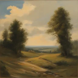 a landscape by Andrzej Sykut