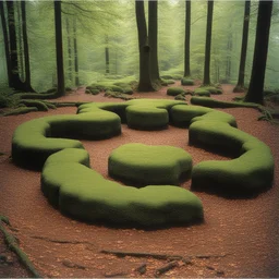 a landscape by Andy Goldsworthy