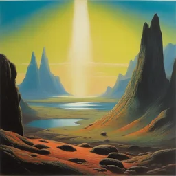 a landscape by Angus McKie