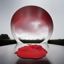 a landscape by Anish Kapoor