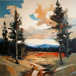 a landscape by Anna Bocek