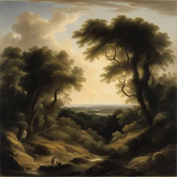 a landscape by Anne-Louis Girodet