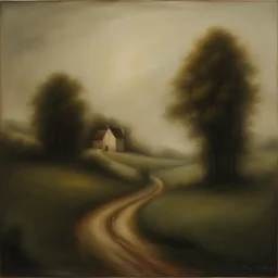 a landscape by Anne Dewailly