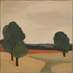 a landscape by Anne Rothenstein