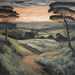 a landscape by Annie Soudain