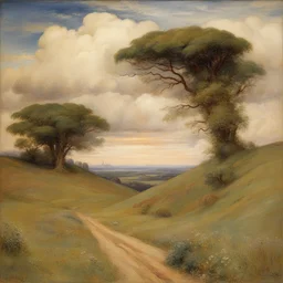 a landscape by Annie Swynnerton
