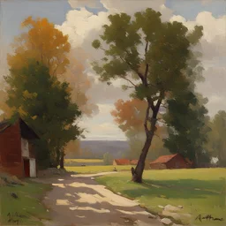 a landscape by Anthony Thieme