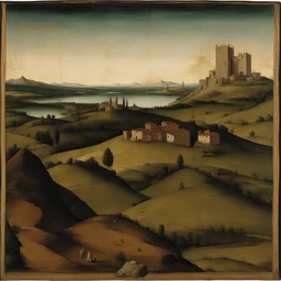 a landscape by Antonello da Messina