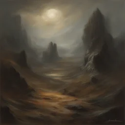 a landscape by Antonio J. Manzanedo