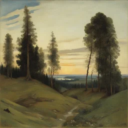a landscape by Apollinary Vasnetsov