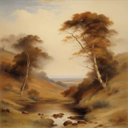 a landscape by Archibald Thorburn