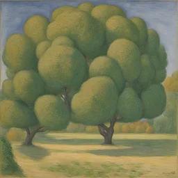 a landscape by Aristide Maillol