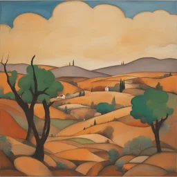 a landscape by Arman Manookian