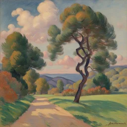 a landscape by Armand Guillaumin