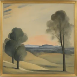 a landscape by Arnold Schoenberg
