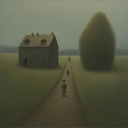 a landscape by Aron Wiesenfeld