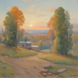 a landscape by Arseniy Chebynkin