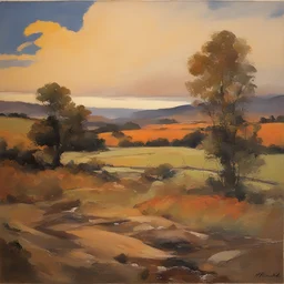 a landscape by Art Fitzpatrick