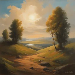 a landscape by Artem Chebokha