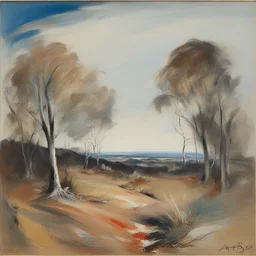 a landscape by Arthur Boyd