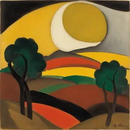 a landscape by Arthur Dove