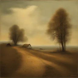a landscape by Artur Tarnowski