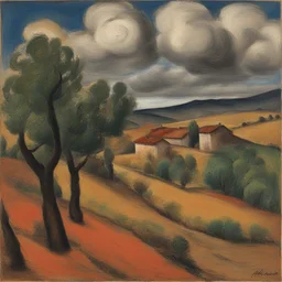a landscape by Arturo Souto