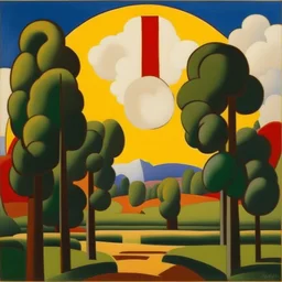 a landscape by Auguste Herbin