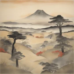 a landscape by Ayako Ishiguro